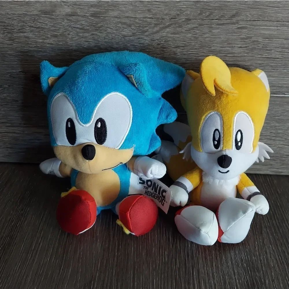 Sonic The Hedgehog and Tails Plush Toy Set